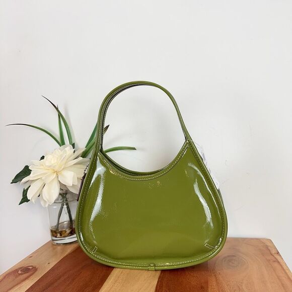 NWT Coach‎ Ergo Bag In Crinkle Patent Coachtopia Leather - Picture 1 of 8